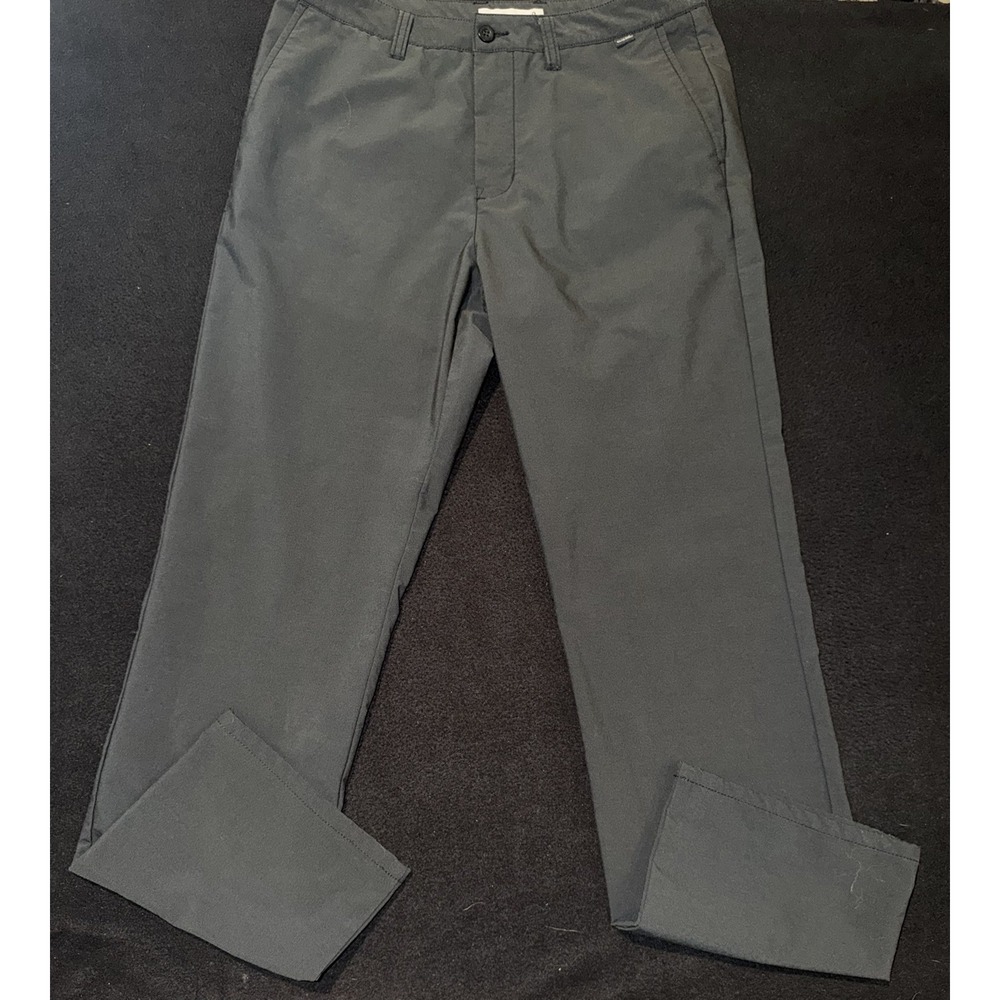 Travis Mathew Black Classic Open To Close 5 Pocket Golf Pants Mens 34x32